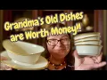 Old Dishes China Sets That Are Worth BIG MONEY