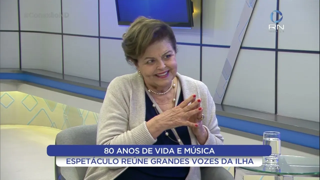 Rute Gebler fala sobre o espetáculo de música lírica "80 anos de vida e música"