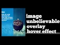 image overlay hover effect using html and css image hover effect using html and css