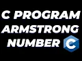 C Program to Check Armstrong Number or not Tutorial