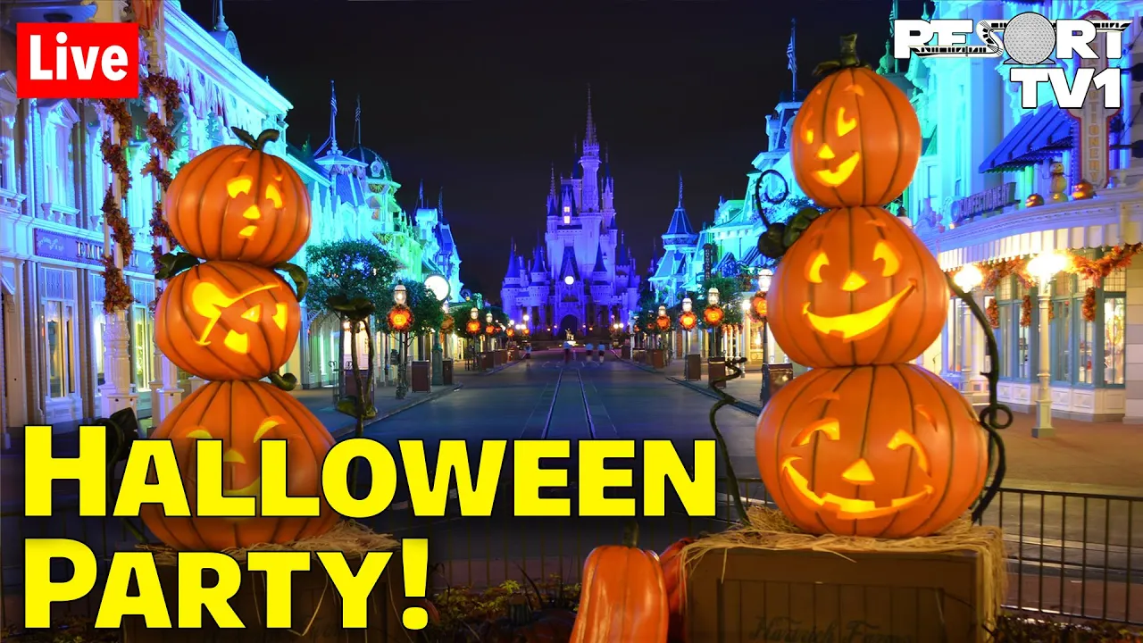 🔴Live: An Evening at Mickey's Not So Scary Halloween Party - Walt Disney World Live Stream
