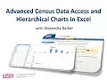 Advanced Census Data Access and Hierarchical Charts in Excel