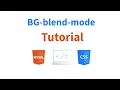 Exploring CSS Background Blend Modes Creative Techniques in Visual Studio Code
