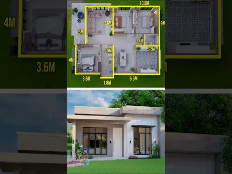 Así luce la casa de tus sueños 😍 3 Dormitorios
