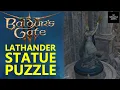 Baldur s Gate 3 Blood of Lathander Statue Puzzle - How to Rotate Jammed Statue