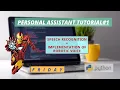 Ironman FRIDAY Virtual Assistant in Python Tutorial 1 Speech Recognition