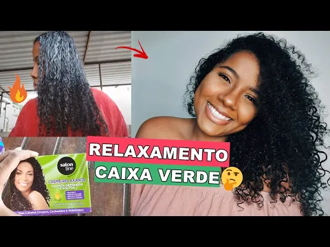 Download MP3 COMO EU FAÇO RELAXAMENTO NO MEU CABELO EM CASA (SALON LINE CAIXA VERDE) - Gessica Alvim ✨