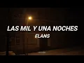 Flans - Las Mil Y Una Noches - Letra