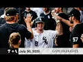 HIGHLIGHTS 4 Homer Game Propels Sox over Phillies Secures Series 7 30 25