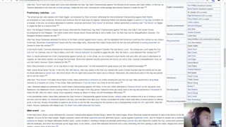 GRADING ALL THEN 2018 SUMMERSLAM MATCHES BY WIKIPEDIA