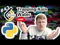 Trapping Rain Water Python Solution - LeetCode