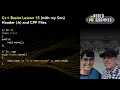 C Basics Lesson 15 with my Son - Header CPP Files