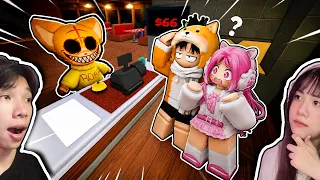 Làm Phục Vụ Quán Cafe Động Vật Giữa Rừng Bị Ám 😱 Ngáo Và Kemy Cafe Anomaly Roblox 😖