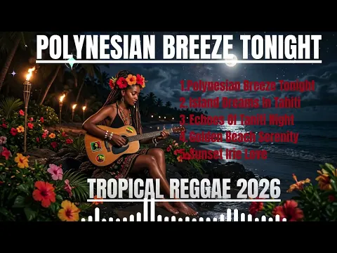 Polynesian Breeze Tonight 🌴Full Album Smooth Tahiti Reggae Mix 2026