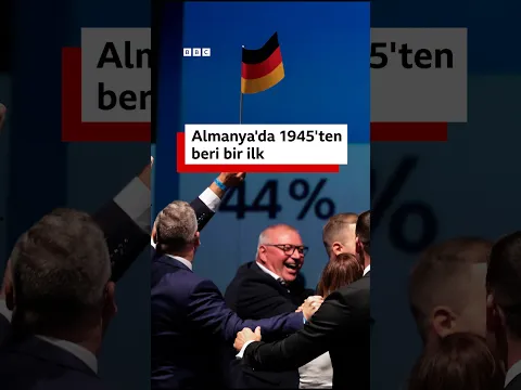 Almanya'da 1945'ten bu yana bir ilk
