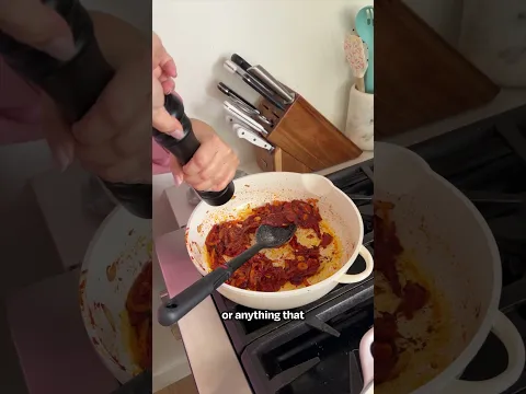 Pork belly & gochujang pasta #shorts #cooking #pasta