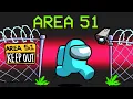Escaping Area 51 in Among Us