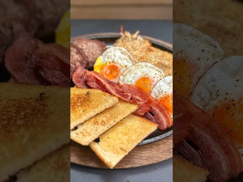 Old Fashioned Breakfast Platter on the Blackstone Griddle