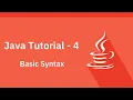 Java Tutorial - 4