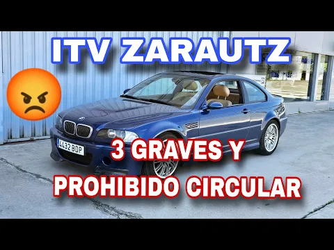 Download MP3 😡 BMW M3 NO PASA ITV en ZARAUTZ 😤 3 GRAVES y PROHIDO CIRCULAR 😵