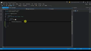 How To Make Digiatal Clock With C