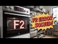 GE oven F2 error code FIX - Error code meaning and how to fix it