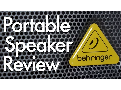 Download MP3 Behringer Europort MPA40BT Battery-Powered PA Speaker Review