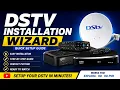 How to run DSTV INSTALLATION WIZARD Quick setup