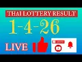 DIRECT SET 1 4 26 THAI LOTTERY LIVE RESULT TODAY Tonight s lottery numbers live Florida lottery