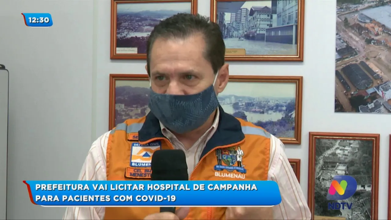 Prefeitura vai licitar hospital de campanha para pacientes com covid-19