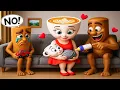 Download Lagu Tung Tung Sahur sad love Story Ballerina Cappuccina \u0026 Son in Granny House | funny horror animation