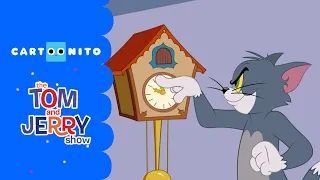 توم وجيري ساعة الجدة فقرة كارتونيتو كرتون نتورك 