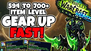 The Best Way To Gear Up In Legion Remix Legion Remix Gearing Guide 