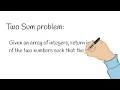 Interview Question The TwoSum Problem LeetCode - 1