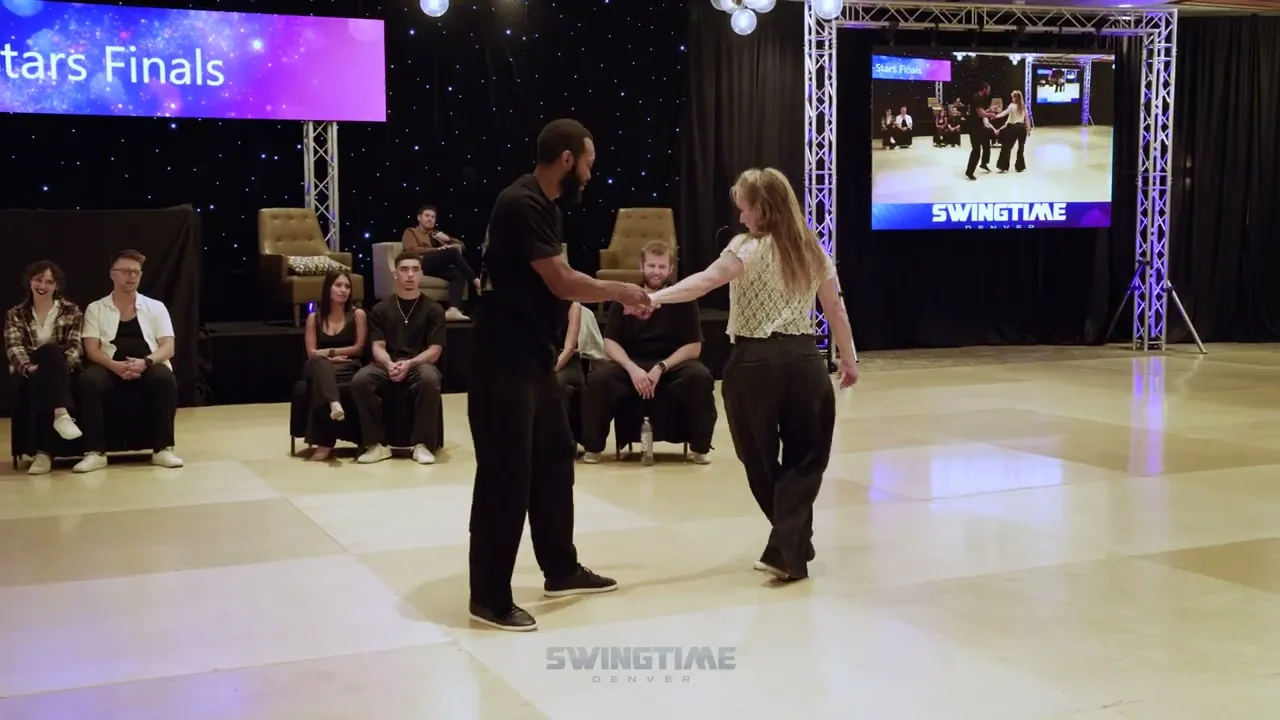 Trevon Chaney & Allysa Rees - 4th place All-Star Strictly Finals - SwingTime Denver 2026