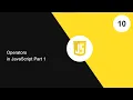 10 Operators in JavaScript Arithmetic Operators