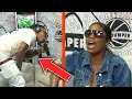 Sharp Flips Out on Blueface s Girls Walks Off His Own Show