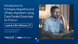 Module 3 K-Means Algorithm and GPairs Algorithm Using Data Parallel Essentials for Python