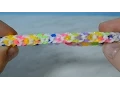 Rainbow Loom Inverted Fishtail Bracelet With Mini Loom-Without Loom