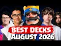 TOP 15 UPDATED Best Decks in Clash Royale August 2026