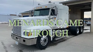 Menards Came Through Power Only Trucking