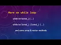 ch3 p20 2 - more on while loop in rust