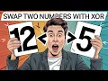 Swap two numbers using xor operator Bit manipulation method of swapping
