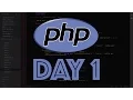 PHP Web Framework Day 1 - Intro Overview