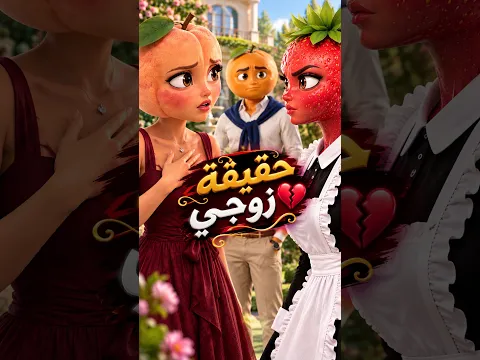 مشمشة تكتشف حقيقة زوجها مع الخادمة! 😯💔 | الجزء الأول  #foryou  #ذكاء_اصطناعي#fypシ゚viral#ai