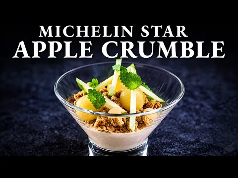 I Transformed Apple Crumble Into a Michelin-Star Dessert