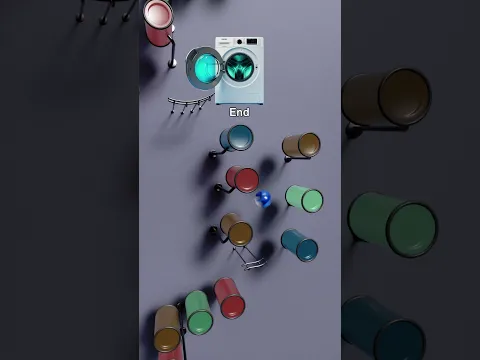 Play Samsung Washing Machine Song with marble music #satisfying#shorts
