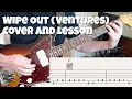 Download Lagu Wipe Out cover and lesson (Ventures live version)