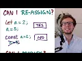 Variable Declarations in JavaScript var let and const