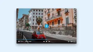 Build A Custom Player in HTML CSS JavaScript Custom Player in JavaScript